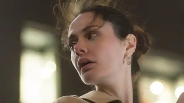 A Out The Corner Of Her Eye