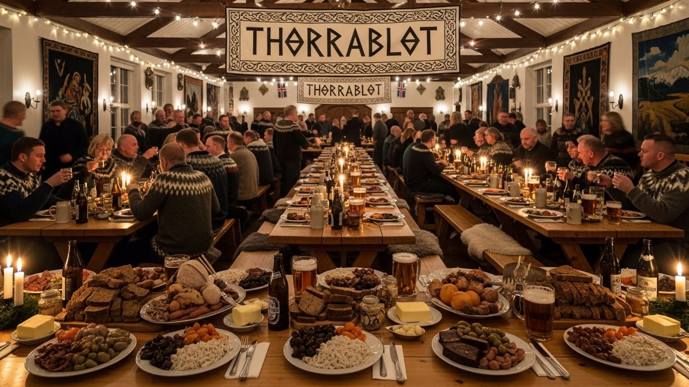Thorrablot festival feast