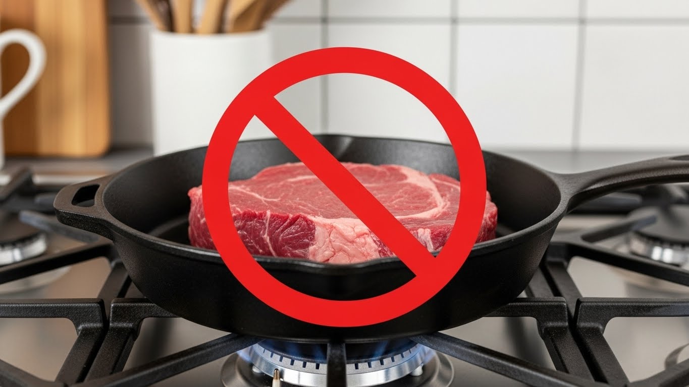 No cooking sign